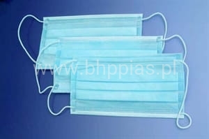 MASECZKA OCHRONNA Z GUMKĄ ZIELONA 2-WARSTWOWA 50SZT.