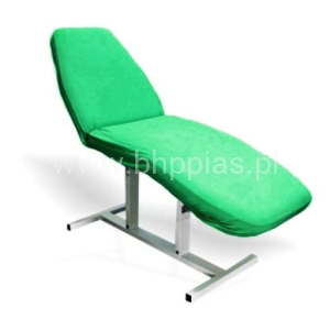 ZIELONE PRZEŚCIERADŁO FROTTE NA FOTEL KOSMETYCZNY 1szt. 