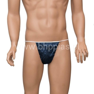 STRINGI JEDNORAZOWE MĘSKIE 100 SZTUK CZARNE