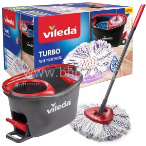 VILEDA MOP EASY WRING 3IN1 MICROFIBRE Z WIADREM