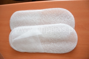 KLAPKI/KAPCIE JEDNORAZOWE ZAKRYTE NA PIANKOWEJ PODESZWIE 5mm (20 par)