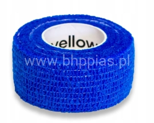 BANDAŻ SAMOPRZYLEPNY  KOHEZYJNY 2,5cm x 4,5m NIEBIESKI