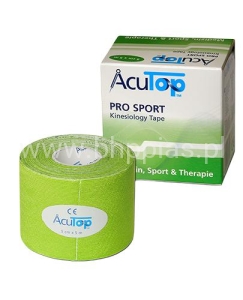 ACUTOP PRO SPORT - WZMOCNIONE KINESIOLOGY TAPE 5cmx5m ZIELONE