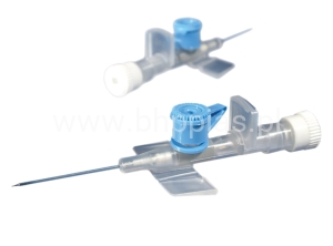 BD Venflon kaniula do żył obwodowych z portem 1,2x45mm 18G zielona