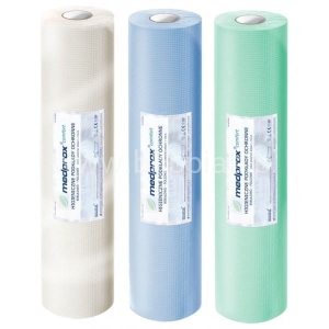 NIEBIESKI PODKŁAD PODFOLIOWANY/NIEPRZEMAKALNY W ROLI WŁOSKA CELULOZA 60cmx50m (1WP+1WF)