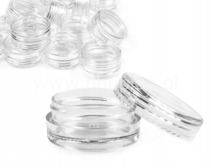 POJEMNIK 5ml na OZDOBY 25szt 