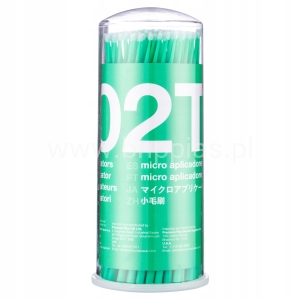 MIKROPĘDZELKI WŁÓKIENKOWE RZĘS ZIELONE 2.0 100SZT