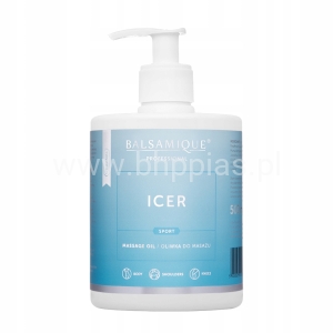 Chłodząca oliwka do masażu Balsamique ICER 500ml