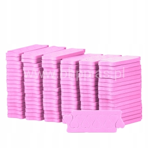 Separatory do pedicure różowe 100 par / 200 szt.