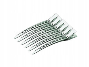 Klips do włosów Efalock 6 szt. odcienie szarości