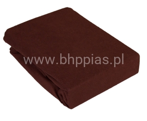 PRZEŚCIERADŁO FROTTE Z GUMKĄ 100cmx210cm Ciemny fiolet