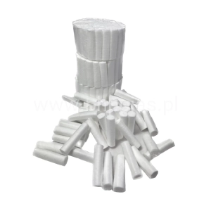 Wałeczki stomatologiczne bawełniane 600szt