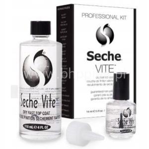 Seche Vite Seche Vite Dry Fast Top Coat Zestaw do utwardzania lakieru