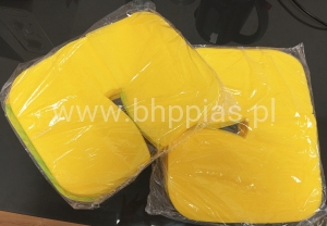 ŻÓŁTY PODKŁAD OCHRONNY NA PODGŁÓWEK ROGALIK OP 100 szt LUX