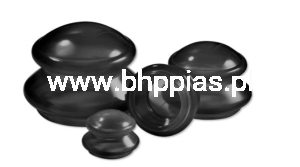 CZARNE BAŃKI CHIŃSKIE  SILIKONOWE  KOMPLET 4SZT 