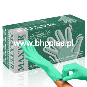 RĘKAWICZKI NITRYLOWE O ZAPACHY MIĘTY S 100szt 