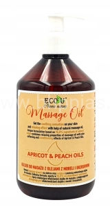 Olejek do masażu Eco-U z brzoskwinią i morelą 500ml