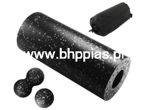 WAŁEK DO MASAŻU ROLLER ZESTAW/PIŁKA/DOUBLE MASAŻER