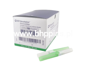 Igła systemowa BD VACUTAINER 21G 0,8 x 38 PRECISIONGLIDE do pobierania (100 szt.)
