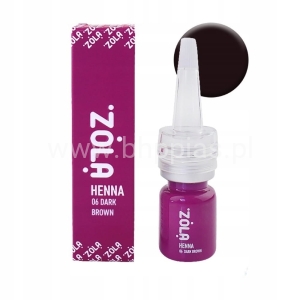 Henna do brwi Zola 06 Dark brown, 5 g
