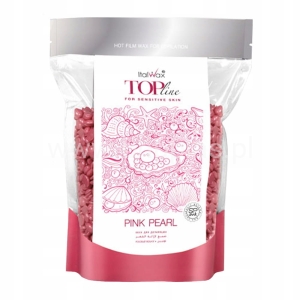 ItalWax Wosk do depilacji twardy w granulkach TOP LINE PINK PEARL 750g