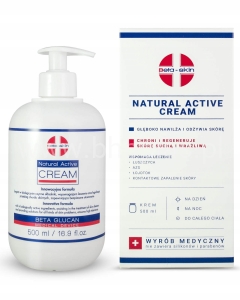 Beta-Skin Natural Active Cream krem 500ml AZS Łuszczyca