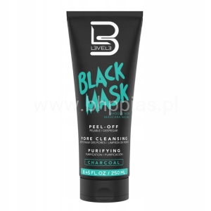 LEVEL3 Maska oczyszczająca do twarzy Czarna Peel-Off BLACK MASK 250ml
