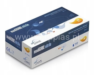 RĘKAWICE NITRYLOWE  NIEBIESKIE "S" EASY CARE ZARYS