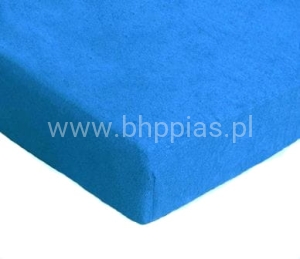 PRZEŚCIERADŁO  FROTTE NA STÓŁ DO MASAŻU 80x210 NIEBIESKIE