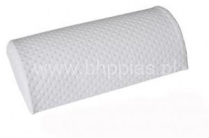 PODUSZKA WAŁEK POD DŁOŃ PIKOWANY BIAŁY
