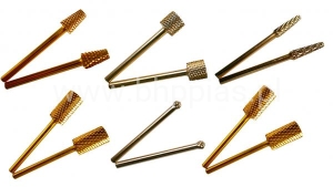 FREZ KARBIDOWY ZŁOTY 1 SZT. A4 A5 A6 A8 A9 A10