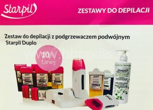 ZESTAW DO DEPILACJI Z PODGRZEWACZEM PODWÓJNYM STARPIL DUPLO