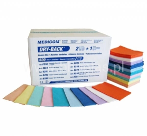 SERWETKI PODFOLIOWANE MEDICOM 500SZT MORELOWE