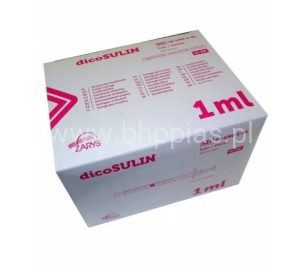 STRZYKAWKA INSULINOWA/INSULINÓWKI U100 1ml 0,4x13