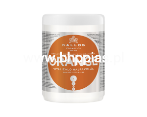 KALLOS MASKA DO WŁOSÓW ORANGE 1000ml