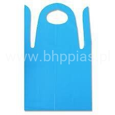 FARTUCH FOLIOWY NIEBIESKI 100SZT.