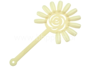 WZORNIK DO LAKIERÓW KWIATEK CIELISTY 1szt.