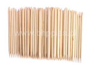 HURT JEDNORAZOWE PATYCZKI Z DRZEWA POMARAŃCZOWEGO DO ODSUWANIA SKÓREK . DŁUGOŚĆ 15 cm OPAKOWANIE 10x100 SZTUK 